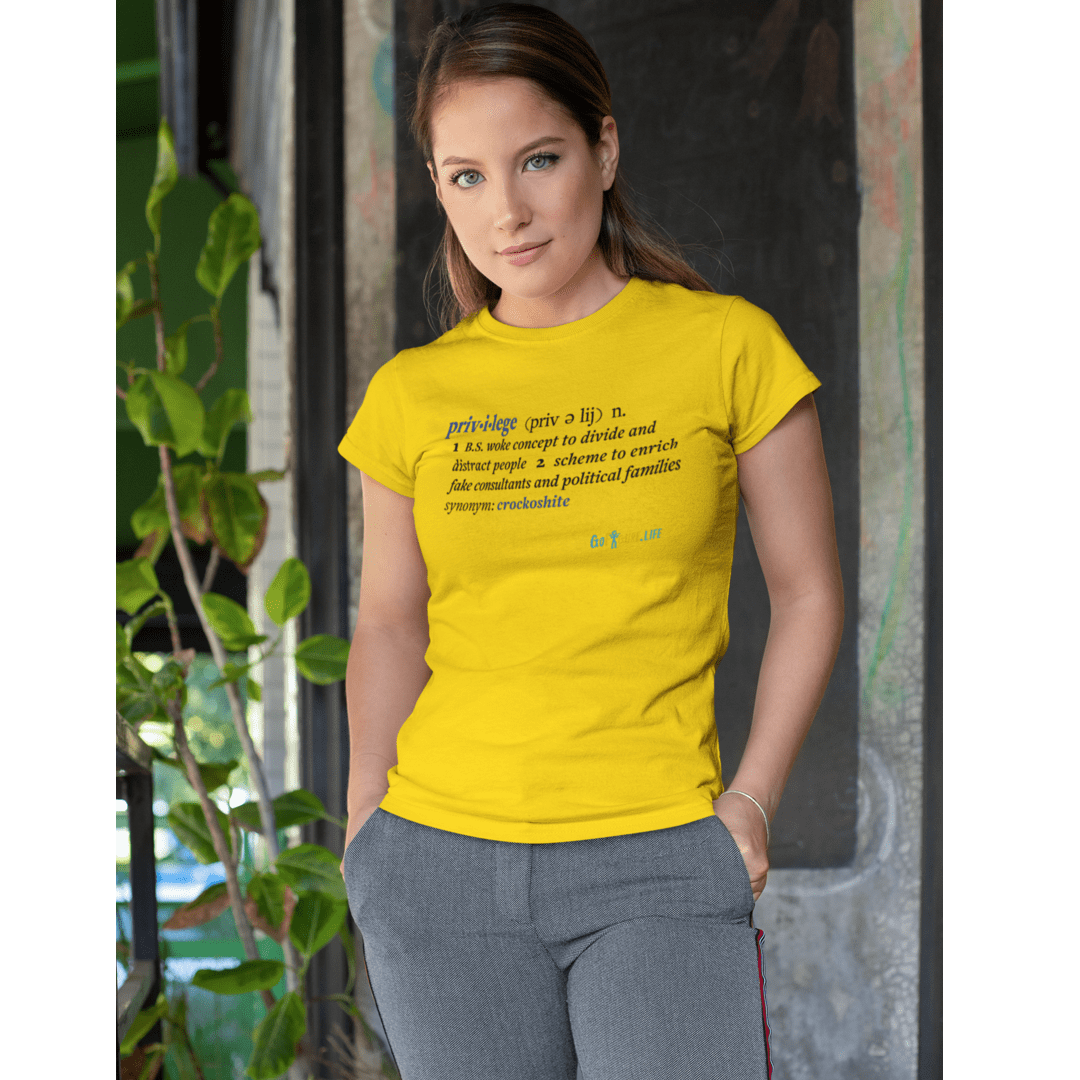Printify T-Shirt Women's - Privilege Ideology