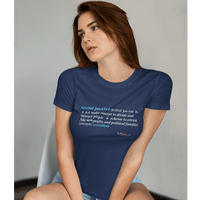 Thumbnail for Printify T-Shirt Women's - Social Justice