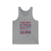 Thumbnail for Printify Tank Top L / Athletic Heather COVID Hypocrites