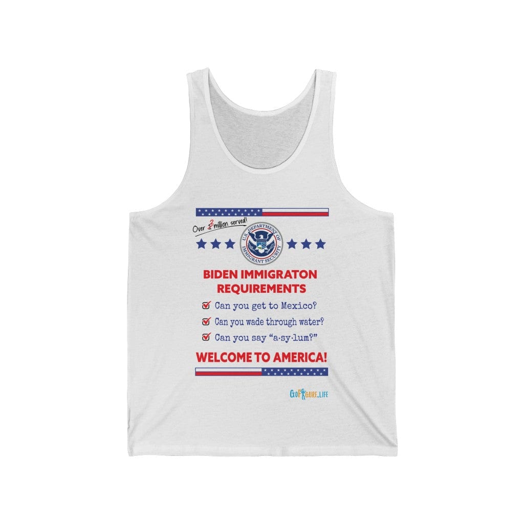 Printify Tank Top L / White Immigration Requirements