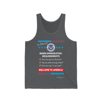 Thumbnail for Printify Tank Top XS / Asphalt Immigration Requirements