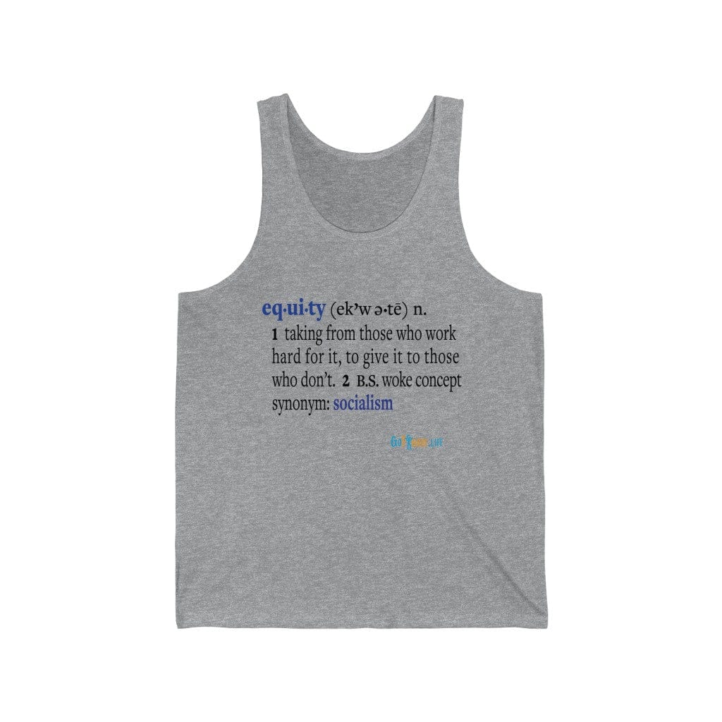 Printify Tank Top XS / Athletic Heather Equity Defined
