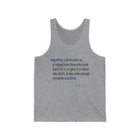 Thumbnail for Printify Tank Top XS / Athletic Heather Equity Defined