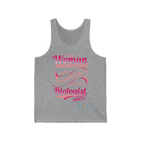 Thumbnail for Printify Tank Top XS / Athletic Heather I am a Woman - fancy