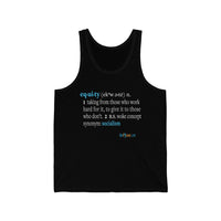 Thumbnail for Printify Tank Top XS / Black Equity Defined
