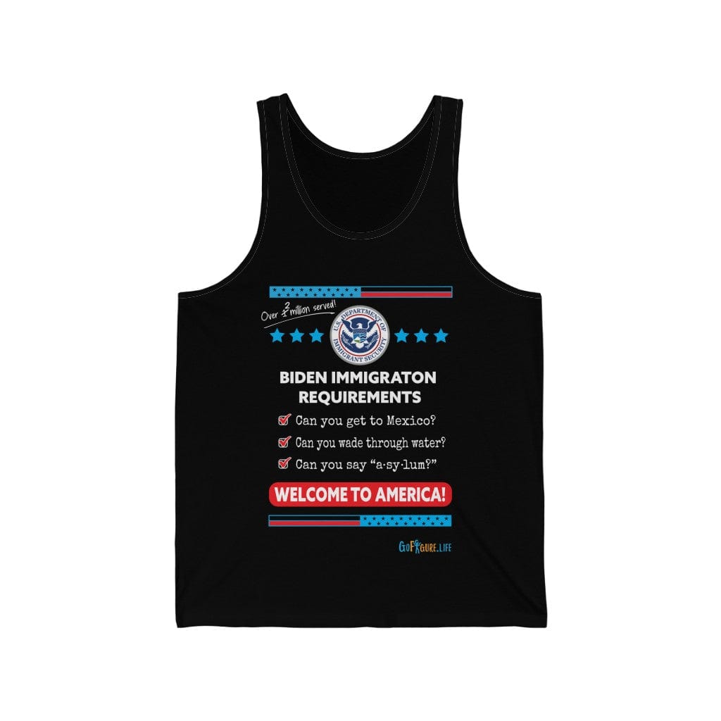 Printify Tank Top XS / Black Immigration Requirements