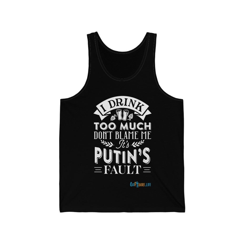 Printify Tank Top XS / Black Putin's Fault