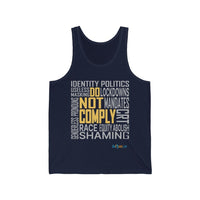 Thumbnail for Printify Tank Top XS / Navy Do Not Comply