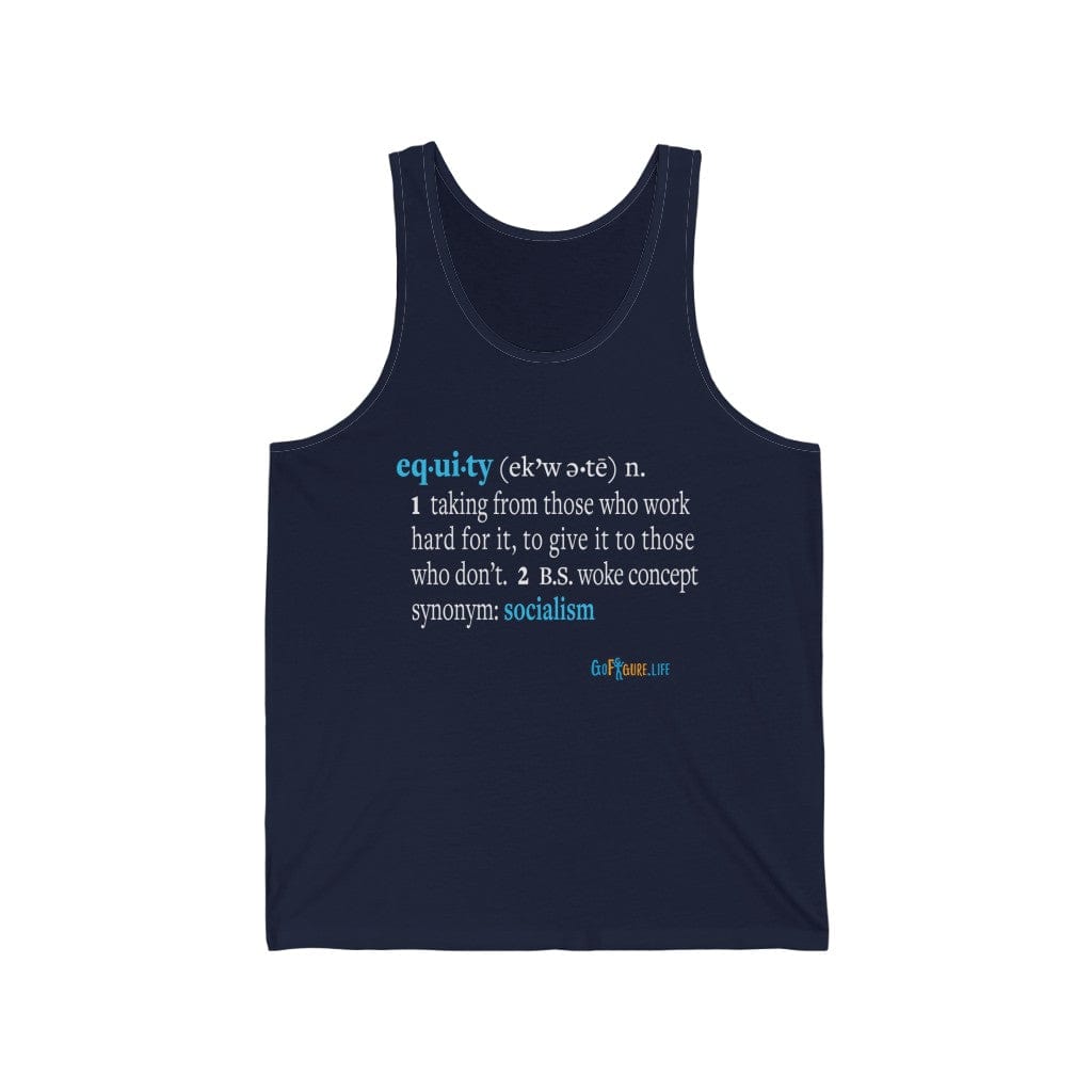 Printify Tank Top XS / Navy Equity Defined