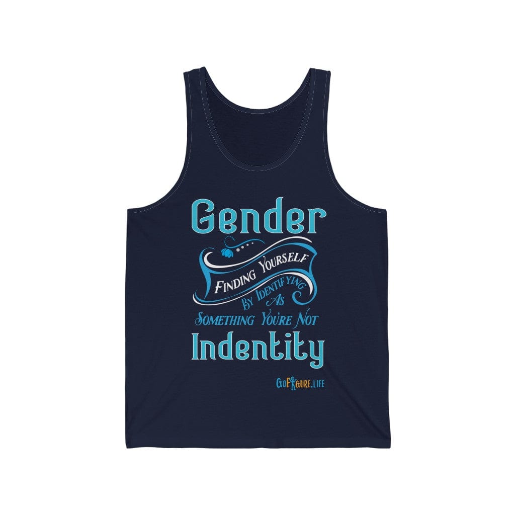 Printify Tank Top XS / Navy Find Yourself