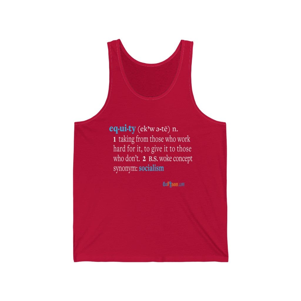 Printify Tank Top XS / Red Equity Defined
