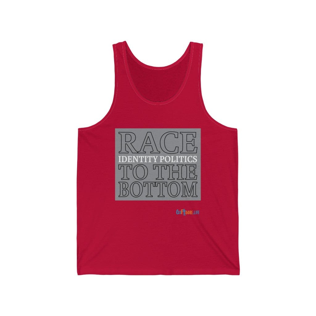 Printify Tank Top XS / Red Race to the Bottom