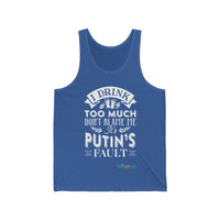 Thumbnail for Printify Tank Top XS / True Royal Putin's Fault