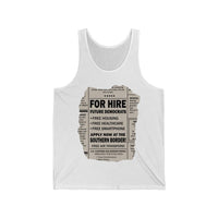 Thumbnail for Printify Tank Top XS / White Democrats for Hire