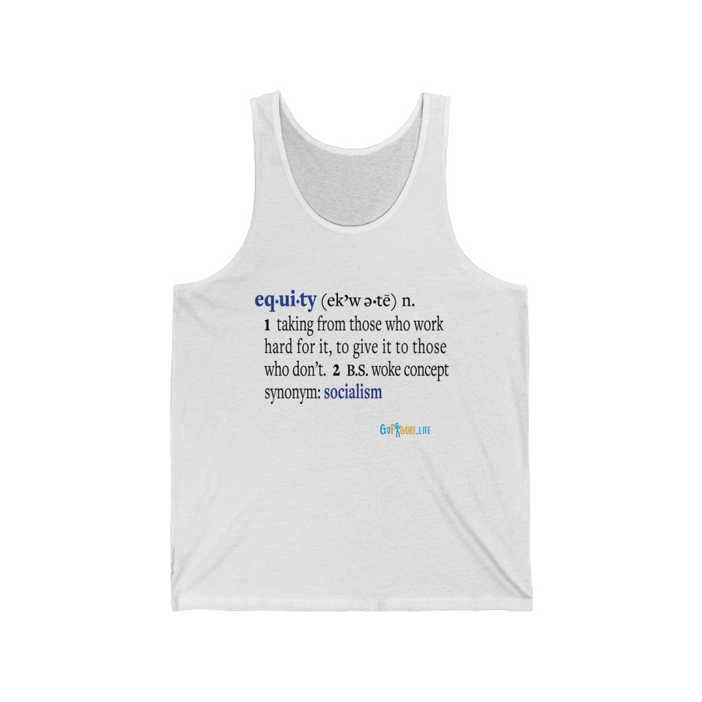 Printify Tank Top XS / White Equity Defined
